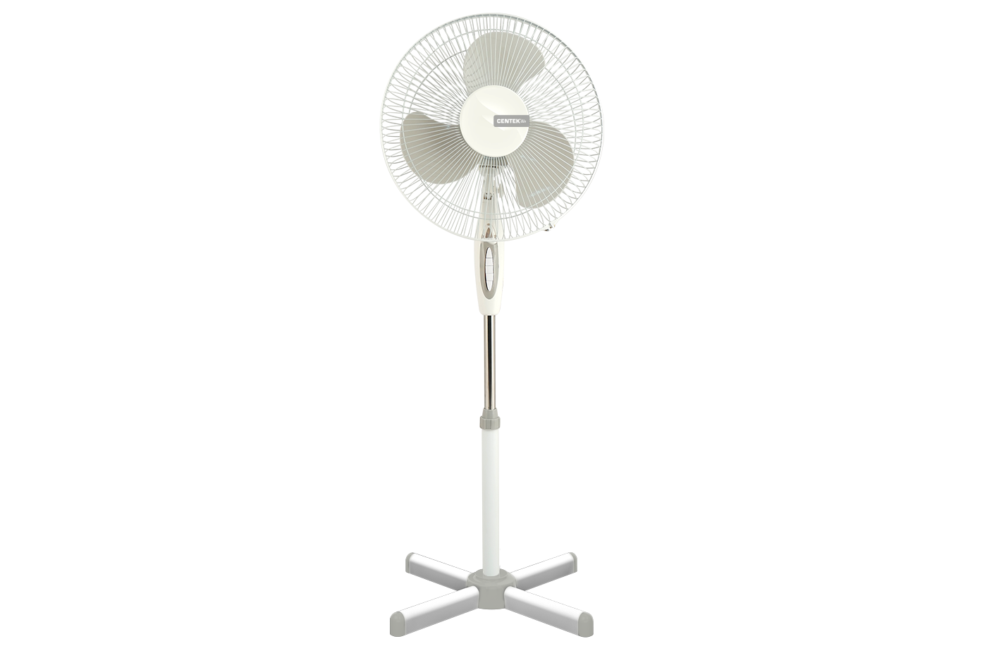 Вентилятор напольный Centek CT-5004 GRAY (серый) 43см (2/40шт)